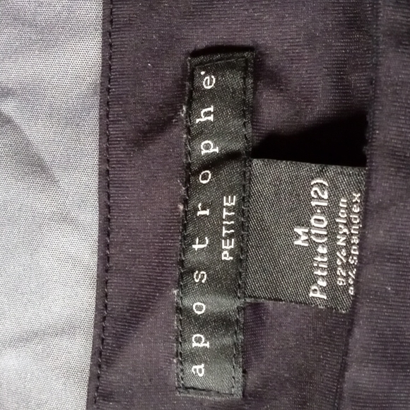 Apostrophe black long sleeved shirt - Picture 4 of 5